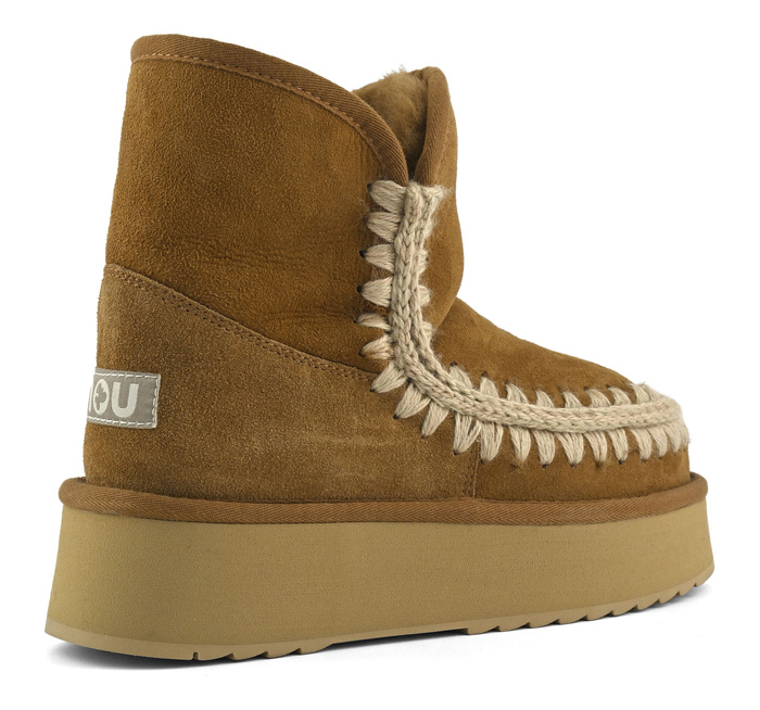 MOU Platform boot suede