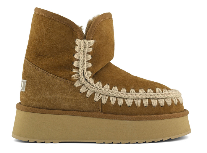 MOU Platform boot suede