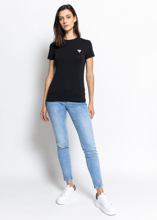 Guess Ss Cn Mini Triangle Tee (W1YI0ZJ1311-JBLK)