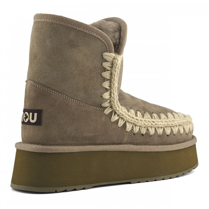 MOU Platform boot suede