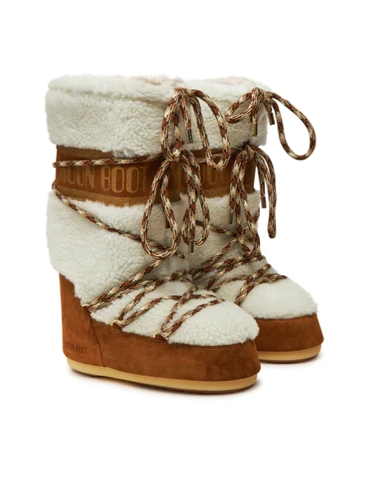 Moon Boot Icon Shearling New