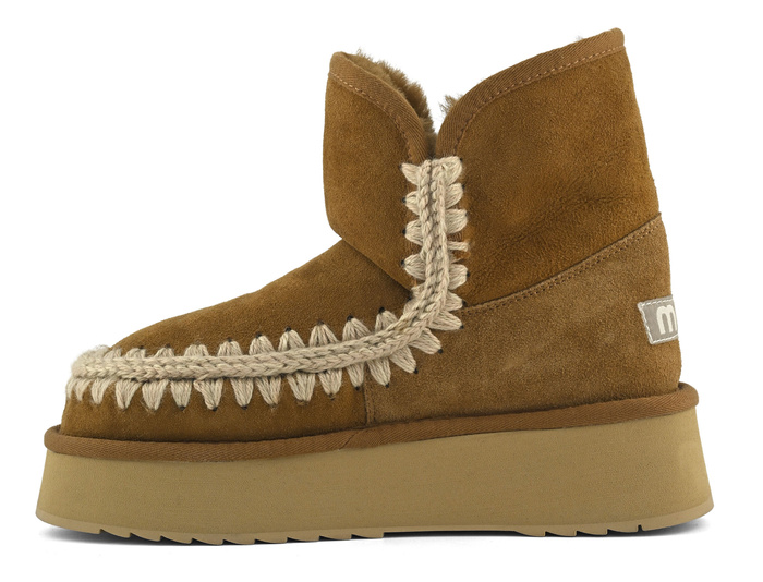 MOU Platform boot suede