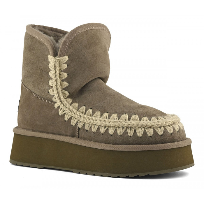 MOU Platform boot suede