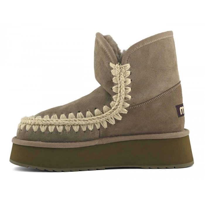 MOU Platform boot suede