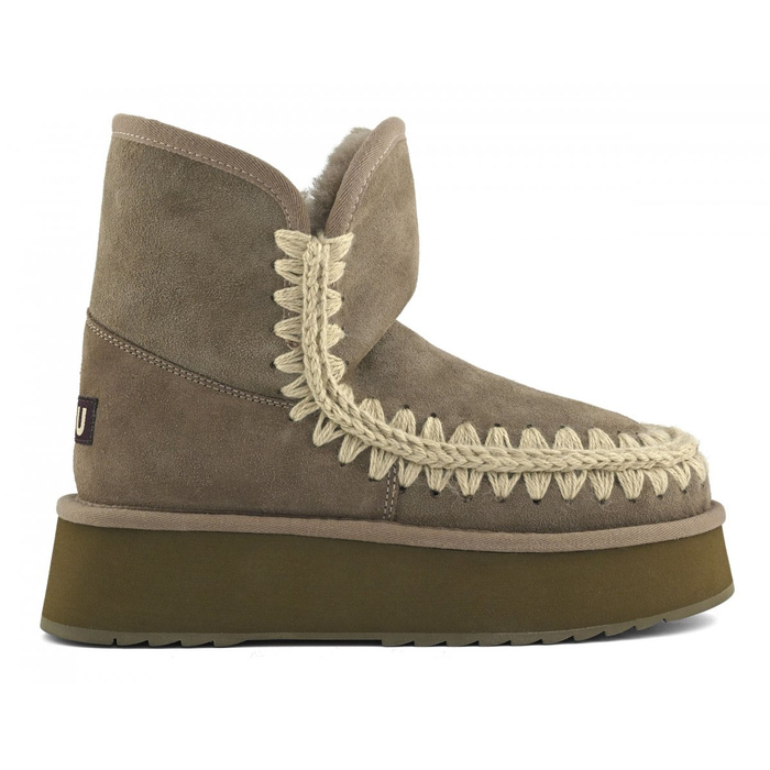MOU Platform boot suede