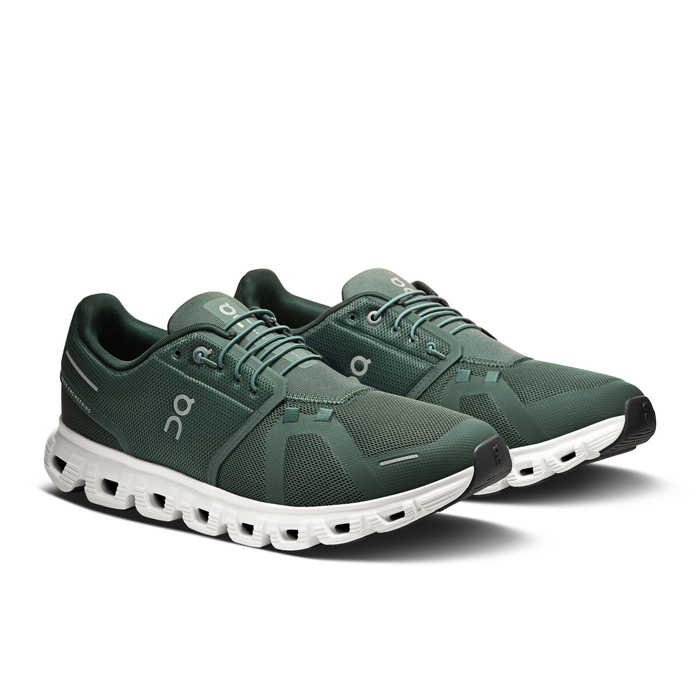 On Cloud 6 M Olive | Evergreen