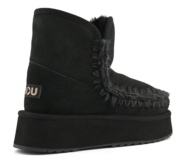 MOU Platform boot suede